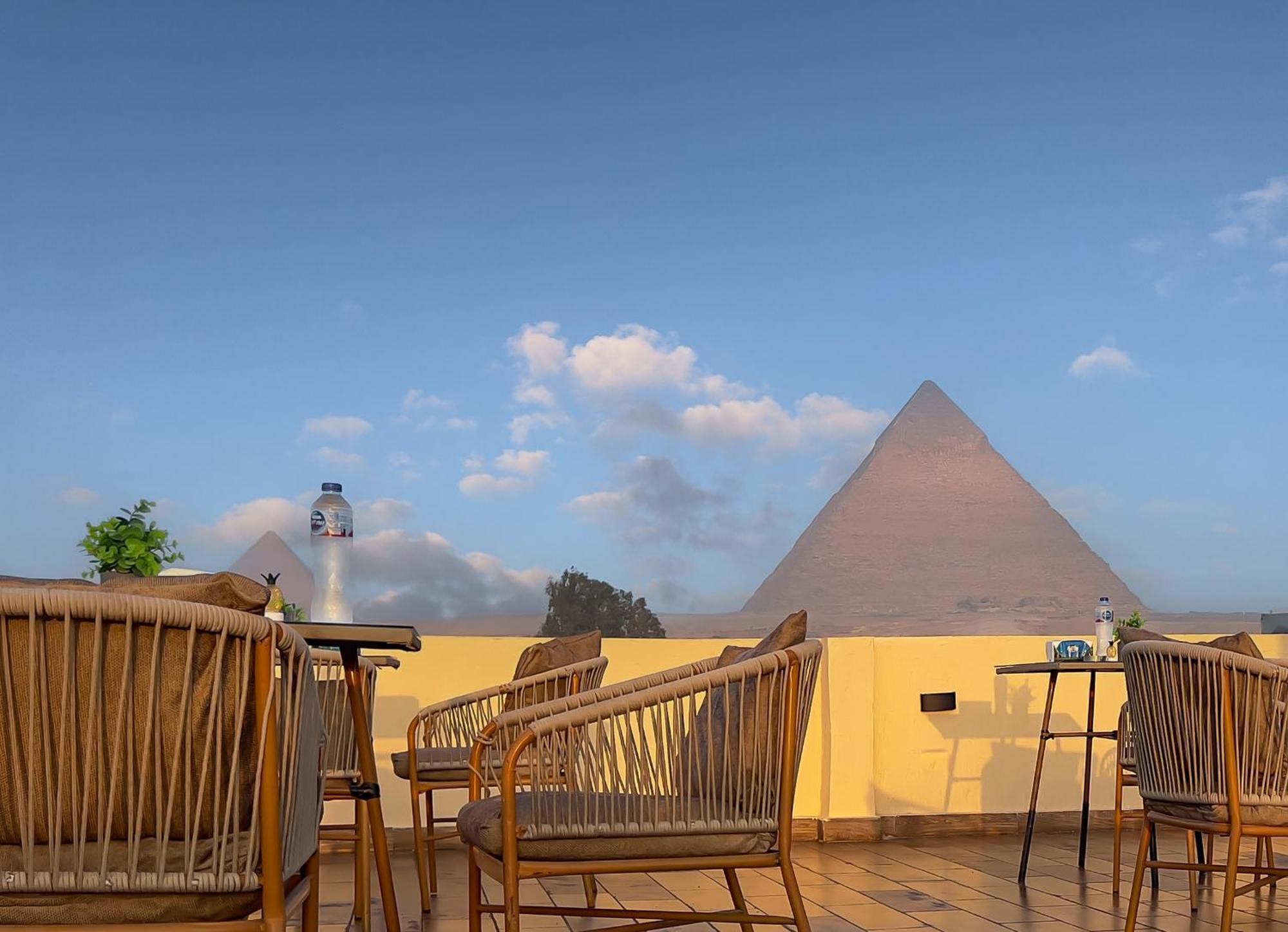 Kafret el-Gabal Pyramids Vista Inn מראה חיצוני תמונה
