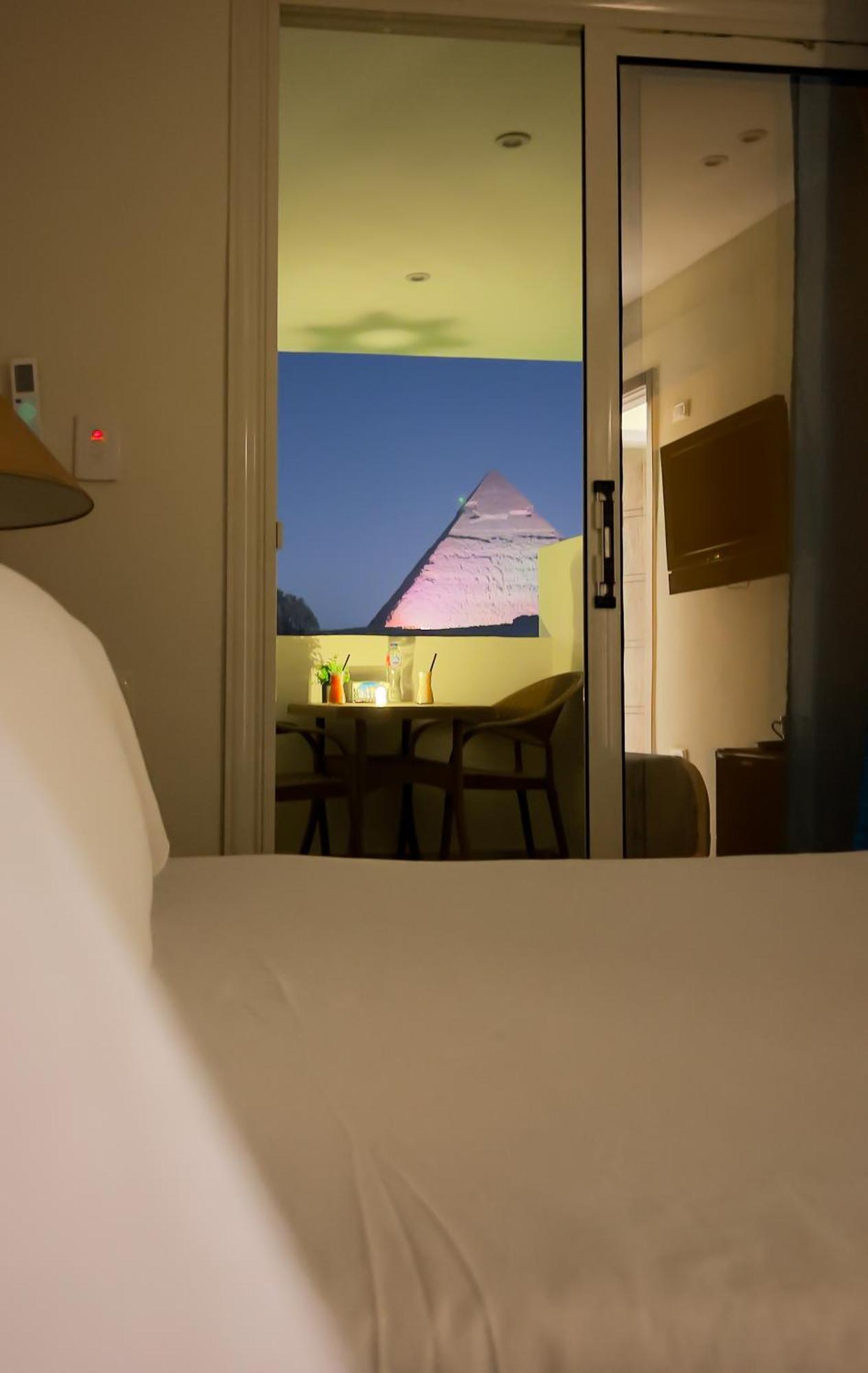 Kafret el-Gabal Pyramids Vista Inn מראה חיצוני תמונה