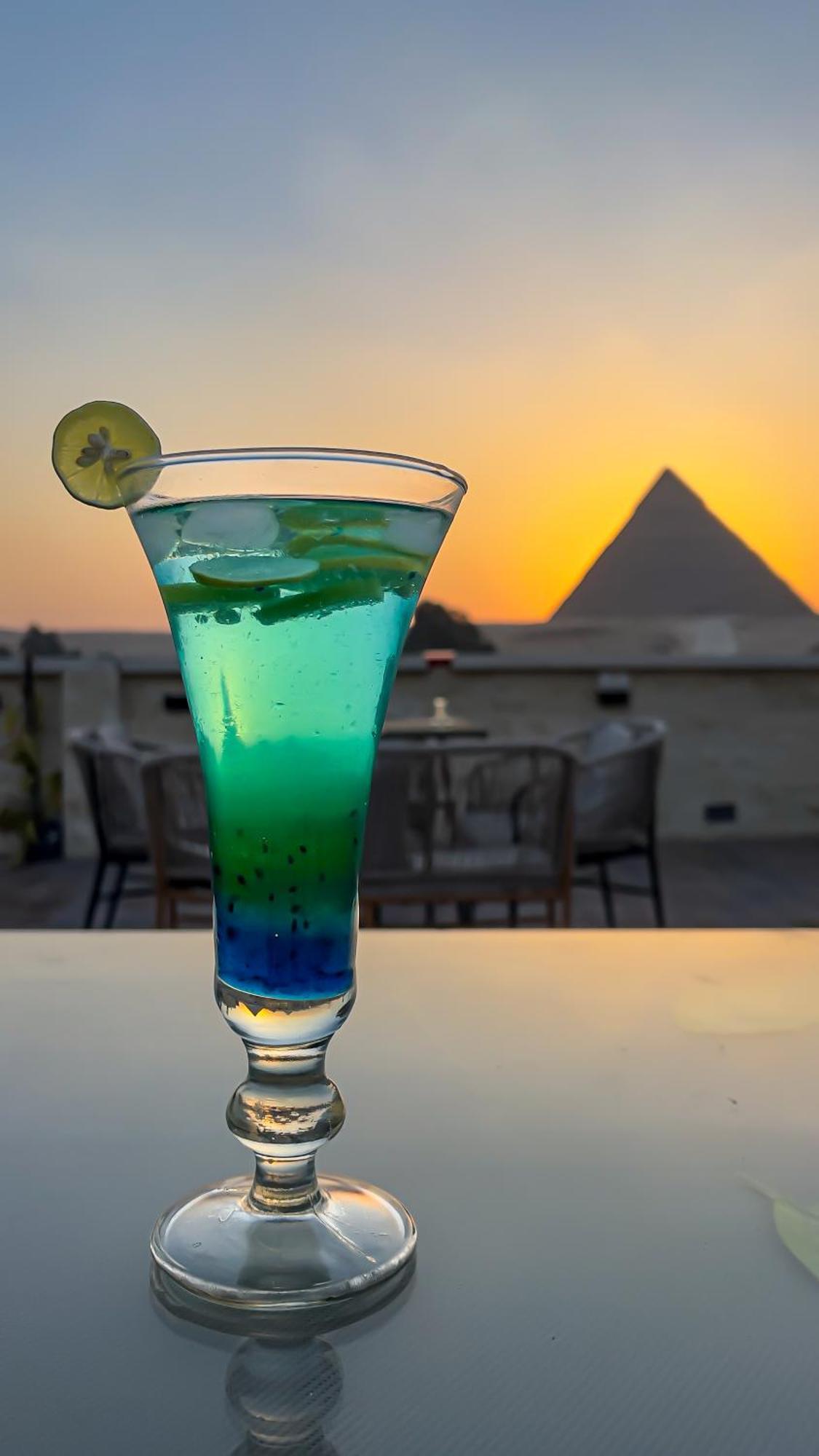 Kafret el-Gabal Pyramids Vista Inn מראה חיצוני תמונה