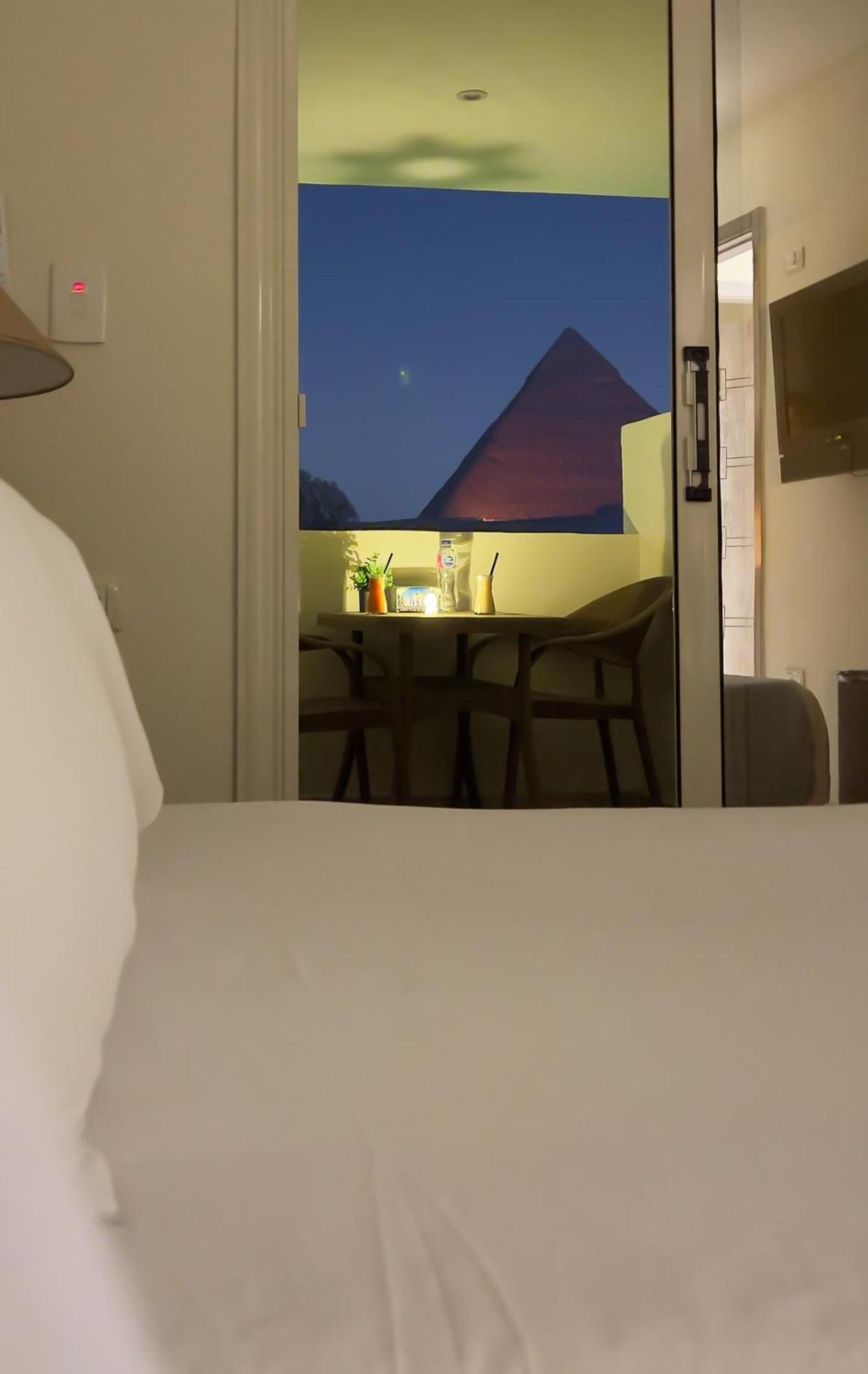 Kafret el-Gabal Pyramids Vista Inn מראה חיצוני תמונה