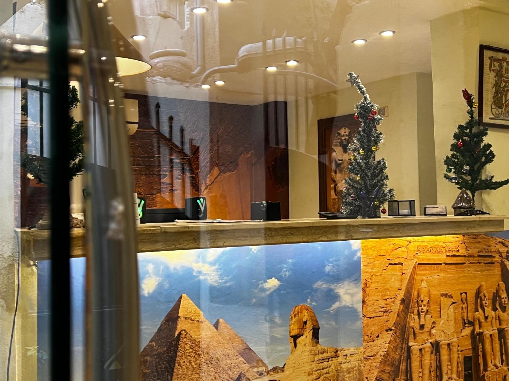 Kafret el-Gabal Pyramids Vista Inn מראה חיצוני תמונה