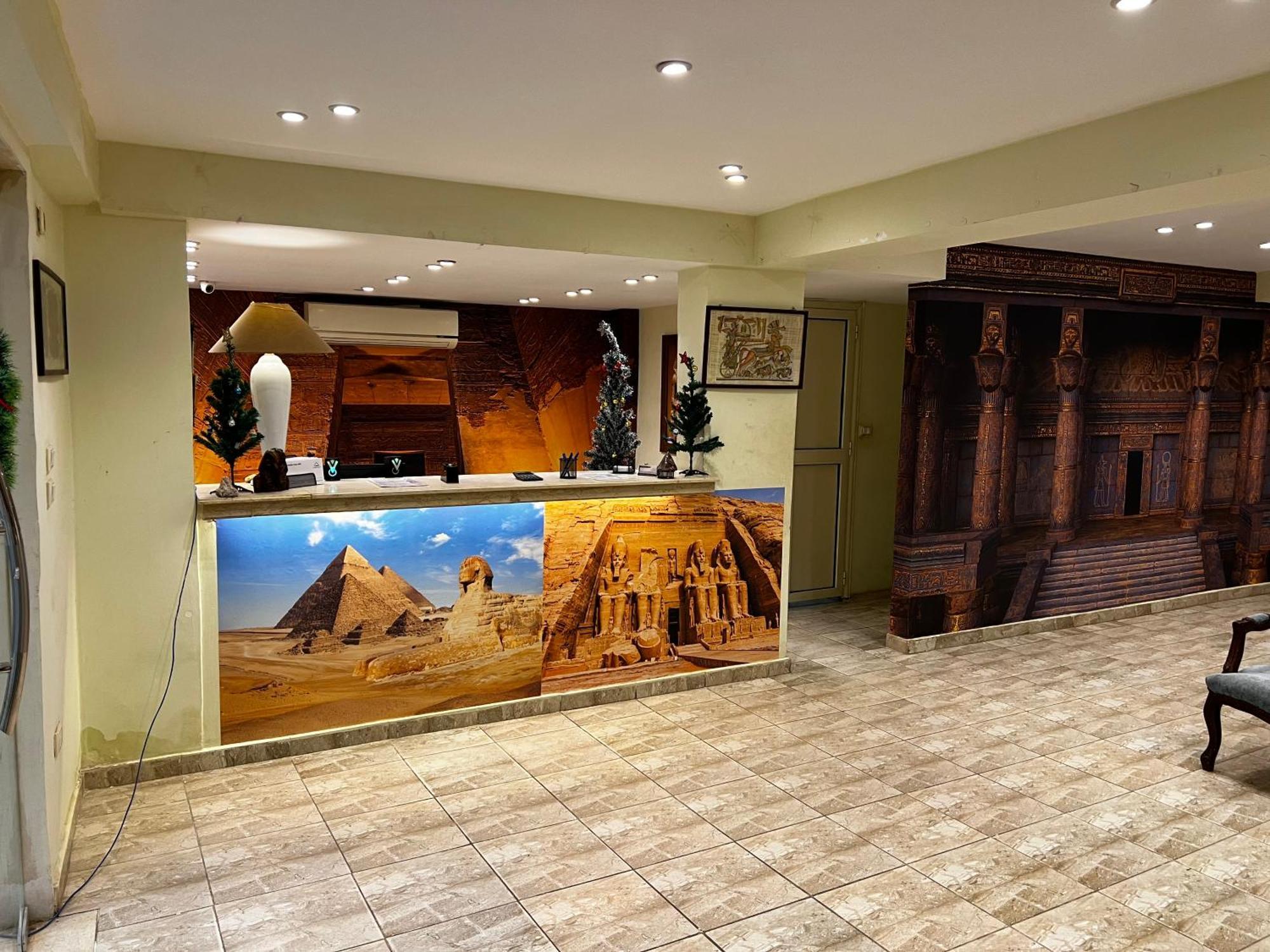 Kafret el-Gabal Pyramids Vista Inn מראה חיצוני תמונה